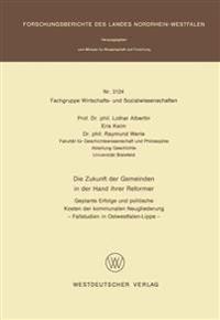 Die Zukunft der Gemeinden in der Hand ihrer Reformer