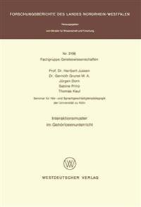 Interaktionsmuster im Gehörlosenunterricht