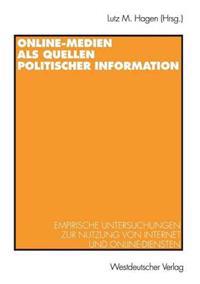 Online-Medien als Quellen politischer Information