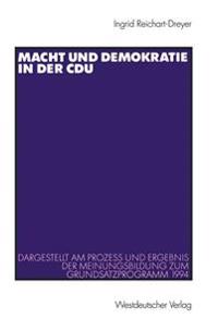 Macht und Demokratie in der CDU