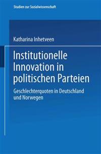 Institutionelle Innovation in politischen Parteien