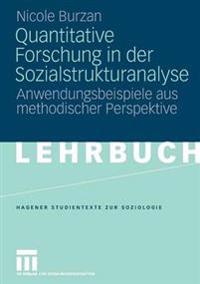 Quantitative Forschung in der Sozialstrukturanalyse