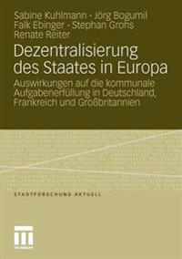 Dezentralisierung des Staates in Europa