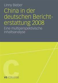 China in der deutschen Berichterstattung 2008