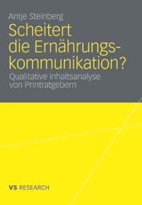 Scheitert die Ernährungskommunikation?