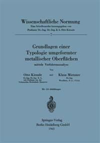 Grundlagen einer Typologie umgeformter metallischer Oberflächen