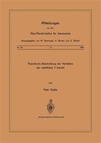 Theoretische Beschreibungen des Verhaltens der Nächtlichen F — Schicht