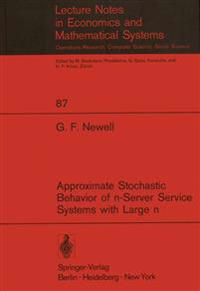 Approximate Stochastic Behavior of n-Server Service Systems with Large n
