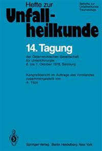 14. Tagung der Österreichischen Gesellschaft für Unfallchirurgie