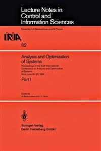 Analysis and Optimization of Systems