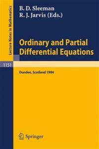 Ordinary and Partial Differential Equations