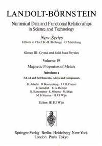 3d, 4d, and 5d Elements, Alloys and Compounds / 3d-, 4d- und 5d-Elemente, Legierungen und Verbindungen