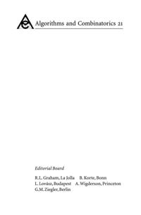 Algorithms and Combinatorics
