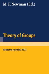 Proceedings of the Second International Conference on the Theory of Groups