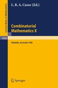 Lecture Notes in Mathematics
