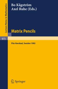 Lecture Notes in Mathematics