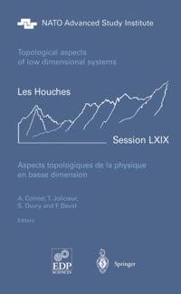 Aspects topologiques de la physique en basse dimension. Topological aspects of low dimensional systems