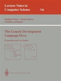 The Generic Development Language Deva
