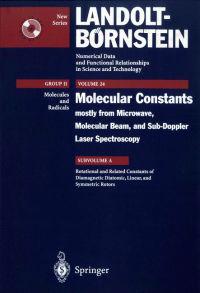 Rotational, l-type, Centrifugal Distortion and Related Constants of Diamagnetic Diatomic, Linear, and Symmetric Top Molecules