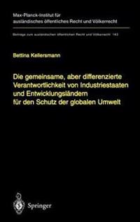 Die gemeinsame, aber differenzierte Verantwortlichkeit von Industriestaaten und Entwicklungsländern für den Schutz der globalen Umwelt