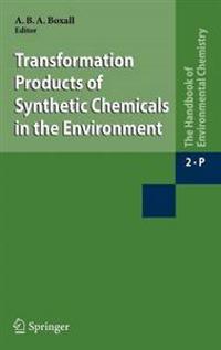 Kirjan kansi "Transformation Products of Synthetic Chemicals in the Environment"
