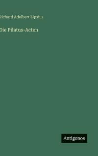 Die Pilatus-Acten