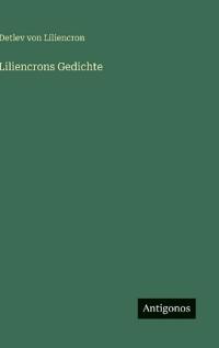 Liliencrons Gedichte