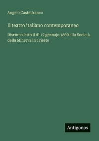 Kirjan kansi "Il teatro italiano contemporaneo"