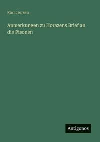 Bokomslag för "Anmerkungen zu Horazens Brief an die Pisonen"