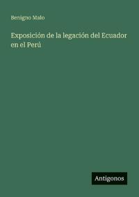 Kirjan kansi "Exposición de la legación del Ecuador en el Perú"