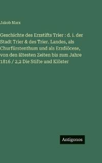 Geschichte des Erzstifts Trier