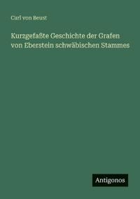 Kirjan kansi "Kurzgefaßte Geschichte der Grafen von Eberstein schwäbischen Stammes"