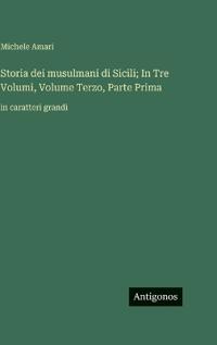 Storia dei musulmani di Sicili; In Tre Volumi, Volume Terzo, Parte Prima