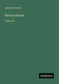 Revue d'Alsace