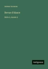 Revue d'Alsace