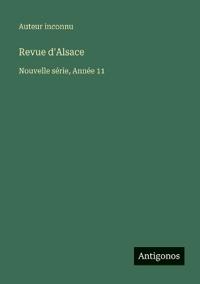 Revue d'Alsace