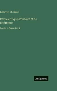 Revue critique d'histoire et de littérature