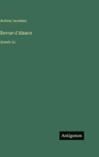 Revue d'Alsace
