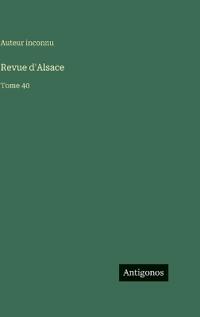 Revue d'Alsace