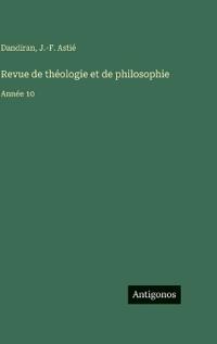 Kirjan kansi "Revue de théologie et de philosophie"