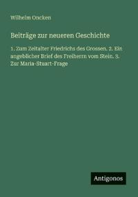 Beiträge zur neueren Geschichte