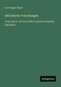 Altitalische Forschungen