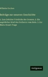 Beiträge zur neueren Geschichte