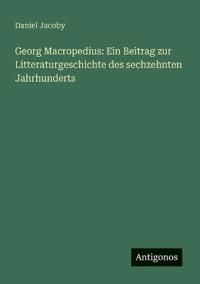 Georg Macropedius