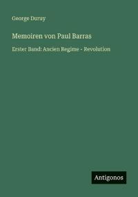 Memoiren von Paul Barras