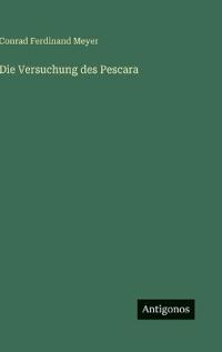 Bokomslag for "Die Versuchung Des Pescara"