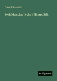 Kirjan kansi "Sozialdemokratische Völkerpolitik"