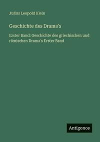 Geschichte des Drama's