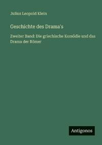 Geschichte des Drama's