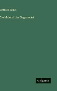 Kirjan kansi "Die Malerei der Gegenwart"